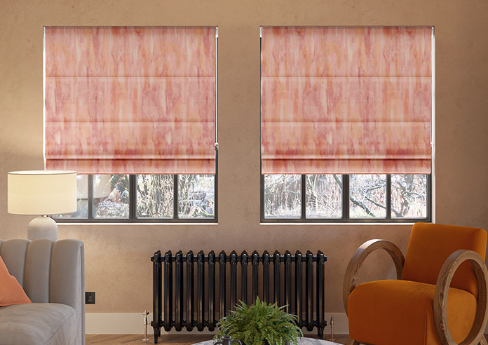 Waterfall, Romance - Twist&Fit Roman Blind - Image 3